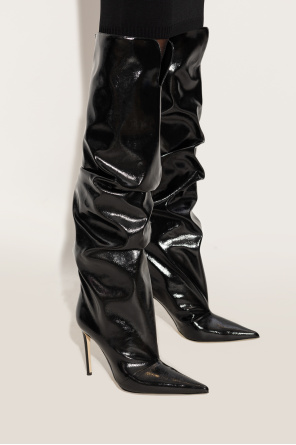 ‘gz gala’ patent heeled boots od Giuseppe Zanotti